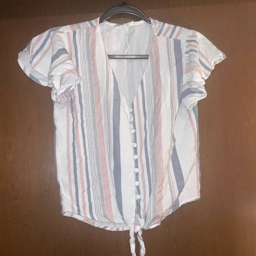 Pin stripe shirt